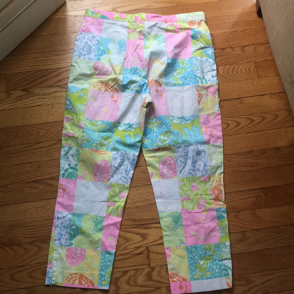 Lilly Pulitzer vintage Capri print pants - Picture 6 of 6